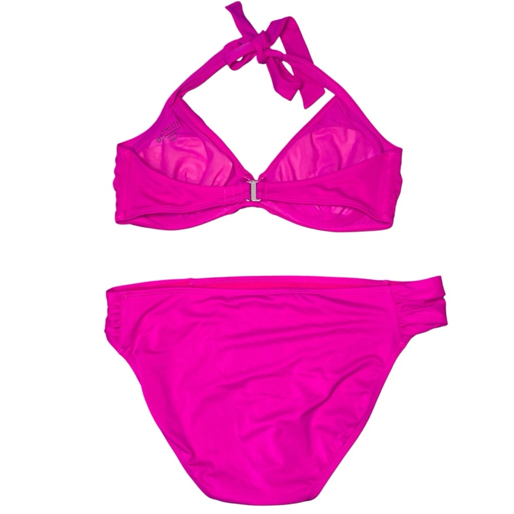Athleta Hot Pink Bikini Set - Picture 2 of 6